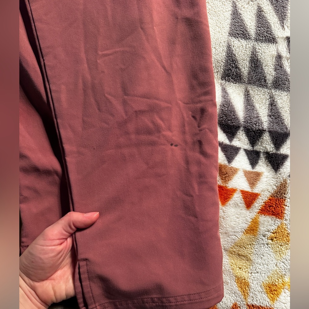 Figs Mauve Dowa High Waisted Pants - Picture 2 of 4